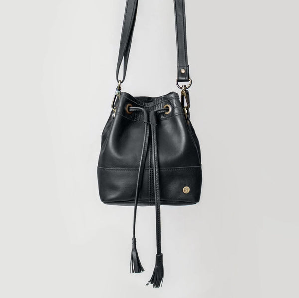 Bag For Love - Graphic Faux Pearl Decor Drawstring Bucket Bag - Women –  shopbagforlove