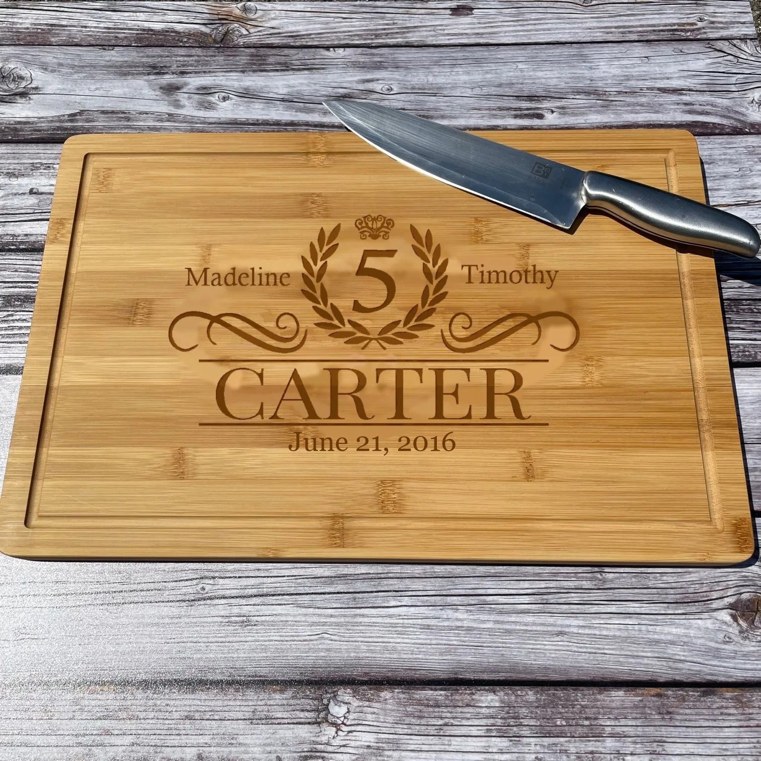  Wedding Anniversary Gifts for Women, Men, or Couples! USA Hand  Crafted Cutting Boards Make For Great Personalized Gifts, Wedding Gifts,  Christmas Gifts, Anniversary Gifts, Or Bridal Shower Gifts! : Home 