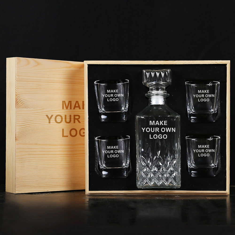 Complete Corporate Logo Decanter Set