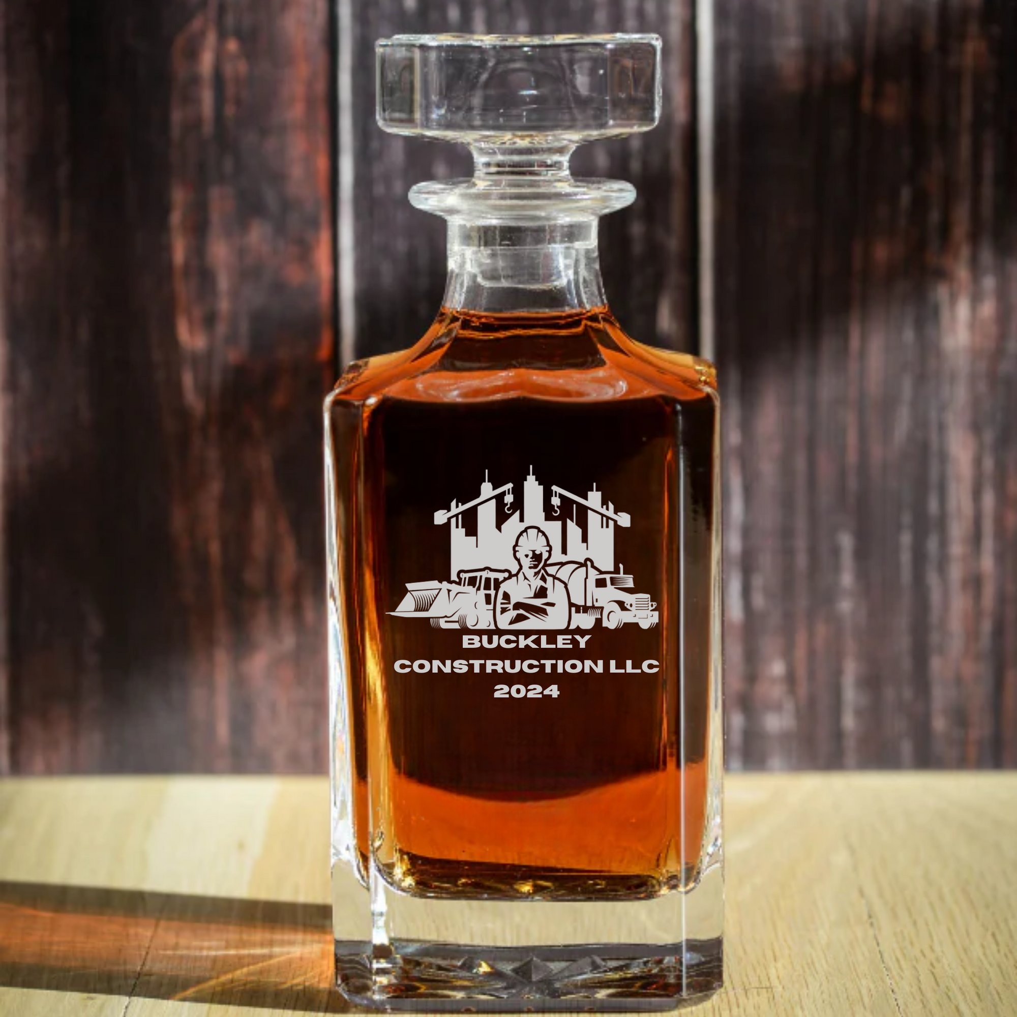 Custom Logo Decanter