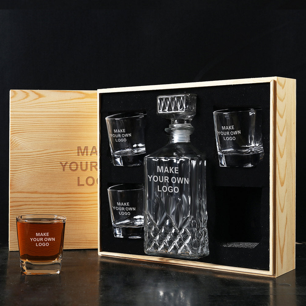 Complete Corporate Logo Decanter Set