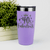 Light Purple birthday tumbler 40 And Fabulous Crown