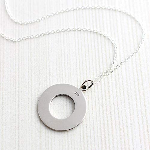 Two Cups Sterling Silver Moon Phase Necklace