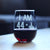 45th Birthday Stemless Wine Glass