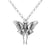 Two Cups Sterling Silver Luna Moth Necklace • Moth Jewelry • Bug Jewelry • Intuition Jewelry • Entomologist Jewelry • Butterfly Charm • Transformation • New Beginnings