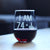 75th Birthday Stemless Wine Glass