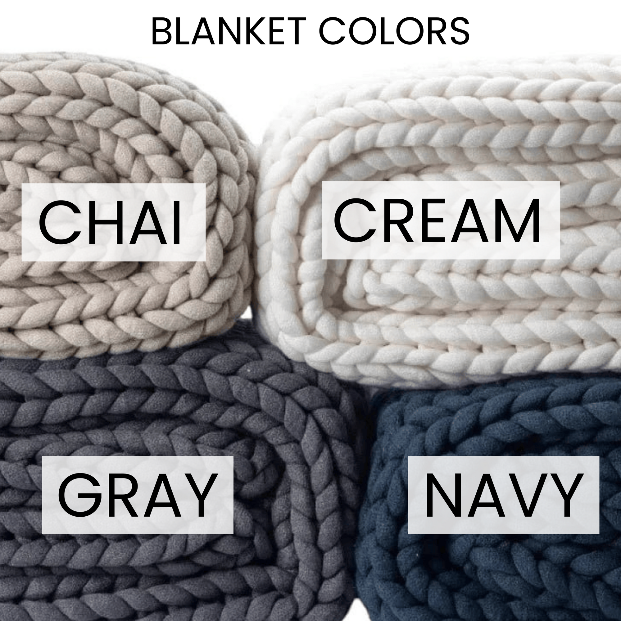 Cozy Bliss Chunky Knit Blanket