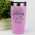 Pink Baseball Mom Tumbler With Baseball Mom Sorry My Kids Have Practice Design