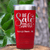 Red Nurse Tumbler With Be Safe Drink With A Nurse Design