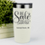 White Nurse Tumbler With Be Safe Drink With A Nurse Design