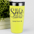 Yellow Nurse Tumbler With Be Safe Drink With A Nurse Design