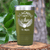 Military Green Teacher Tumbler With Beaching Not Teaching Design