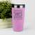 Pink pickelball tumbler Best Friends Eat Your Lunch