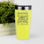 Yellow pickelball tumbler Best Friends Eat Your Lunch