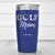 Blue Golf Mom Tumbler With Best Golf Mom Design