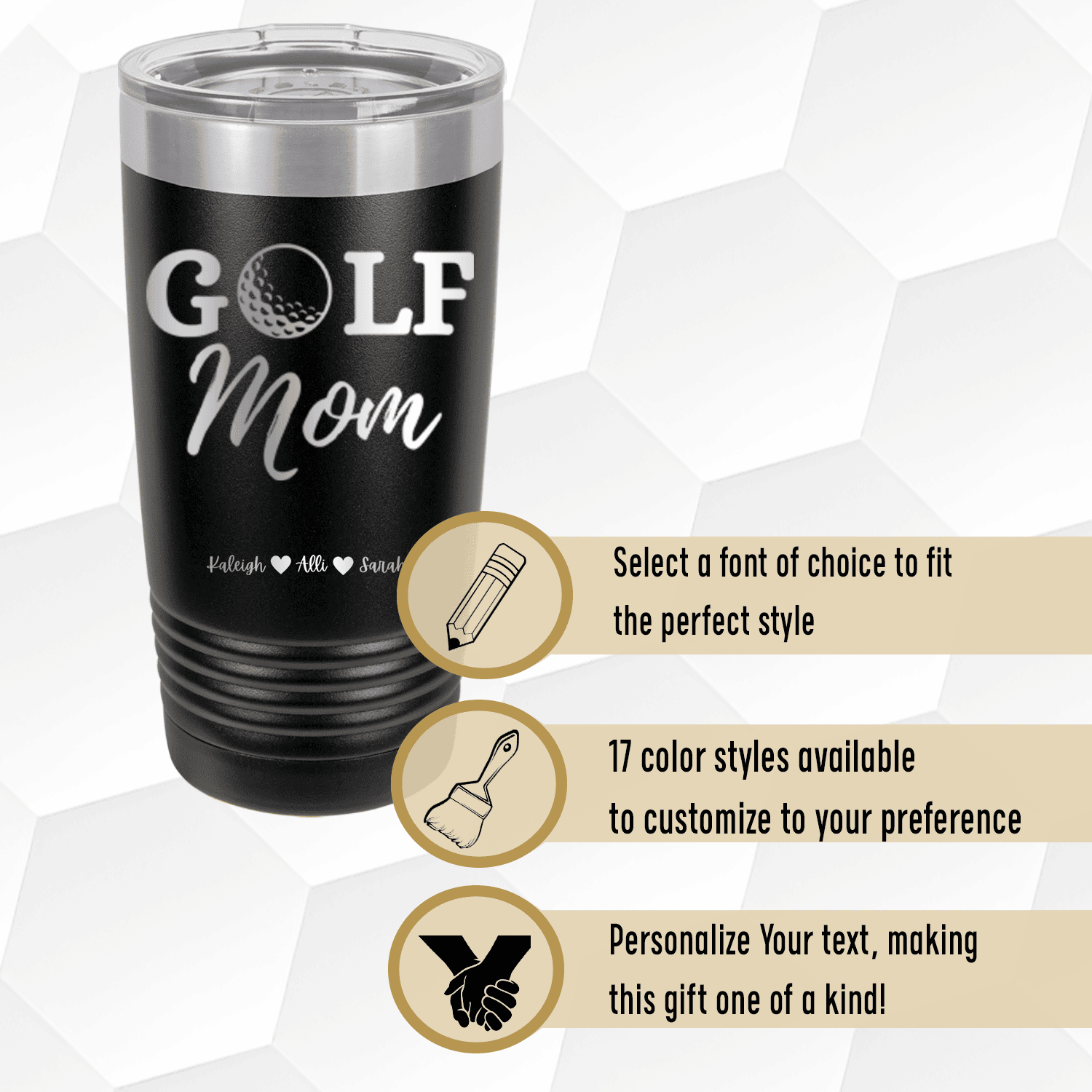 Best Golf Mom Tumbler