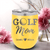 Yellow Golf Mom Wine Tumbler With Best Golf Mom Design