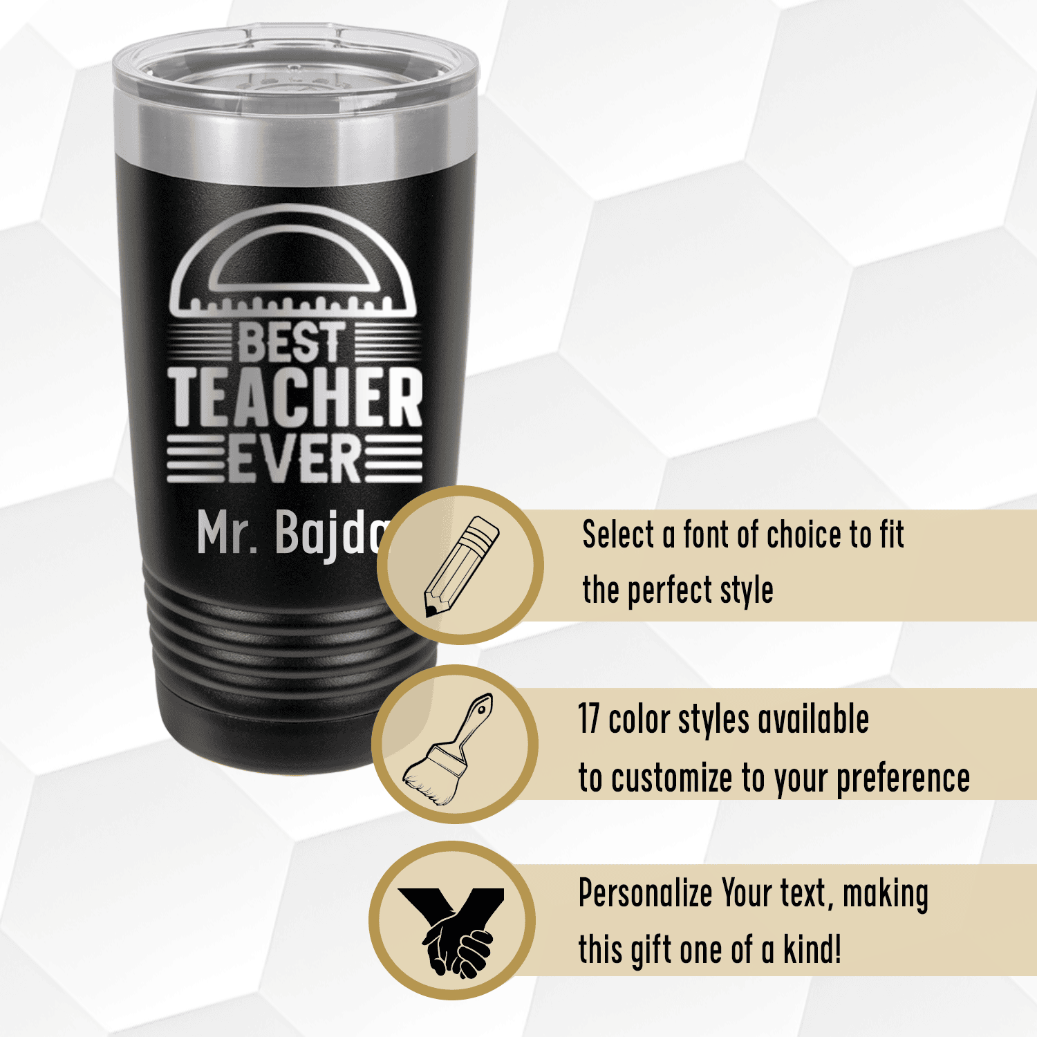 Best Teacher Ever Tumbler