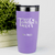 Light Purple Teacher Tumbler With Best Teacher Every Script Design