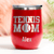 Red Tennis For Her Wine Tumbler With Best Tennis Mom Design