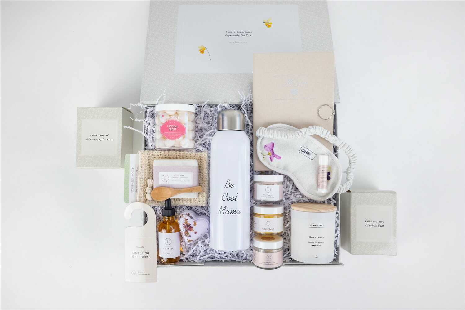 Pampering New Mom Gift Basket