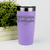 Light Purple pickelball tumbler Big Time Overthinker