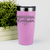 Pink pickelball tumbler Big Time Overthinker