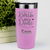 Pink Birthday Tumbler With Birth Day Dude Design