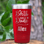 Red Birthday Tumbler With Birth Day Dude Design