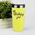 Yellow birthday tumbler Birthday Girl