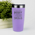 Light Purple pickelball tumbler Bossy Leader