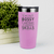 Pink pickelball tumbler Bossy Leader