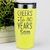 Yellow Birthday Tumbler With Cheers To Thirty Design