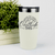 White pickelball tumbler Chronic Overthinker