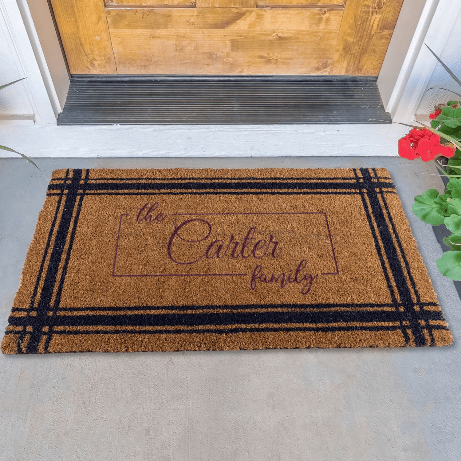 Classic Family Legacy Engraved Door Mat