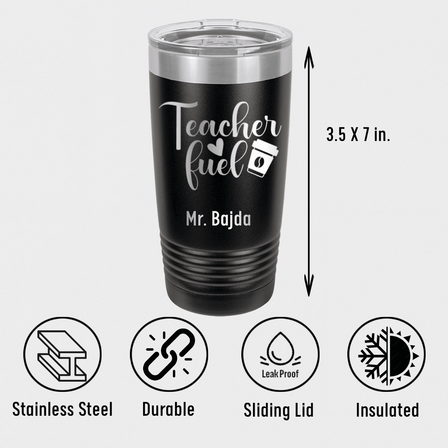 Coffee Teacher Fuel Tumbler