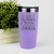 Light Purple pickelball tumbler Common Sense Aint Common