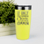 Yellow pickelball tumbler Common Sense Aint Common