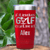 Red Golf Gifts For Her Tumbler With Count This Girl In Design