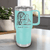 Teal Mothers Day 20 Oz Tumbler With Handle With Custom Mothers Day Design