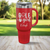 Cute Red Personalized Golf Insulated Tumbler with Handle