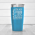 Light Blue pickelball tumbler Definitely Not Lazy