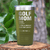 Military Green Golf Mom Tumbler With Definition Of A Golf Mom Design