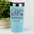 Teal Teacher Tumbler With Educator Of Tiny People Design