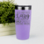 Light Purple pickelball tumbler Energy Saving Mode