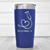 Blue Nurse Tumbler With Essential Nurse Design