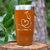 Orange Nurse Tumbler With Essential Nurse Design