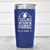 Blue Nurse Tumbler With Feeling A Little Stabby Design