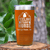 Orange Nurse Tumbler With Feeling A Little Stabby Design