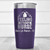 Purple Nurse Tumbler With Feeling A Little Stabby Design